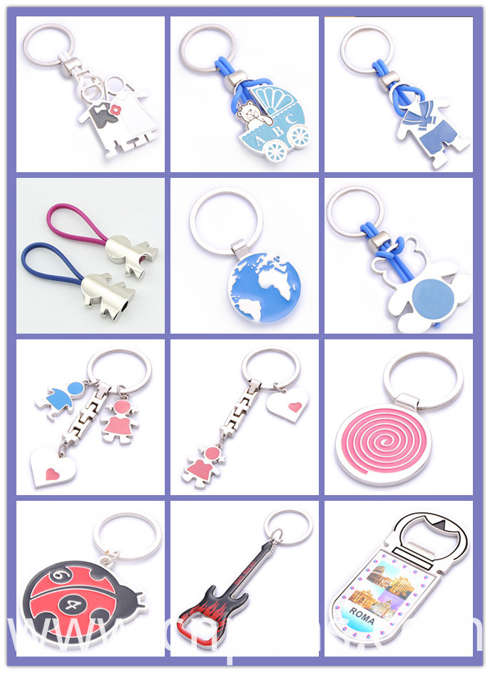 Promotion 3D Fashion Style Cayenne Hot Pepper Chilli Keyring (F1072C)